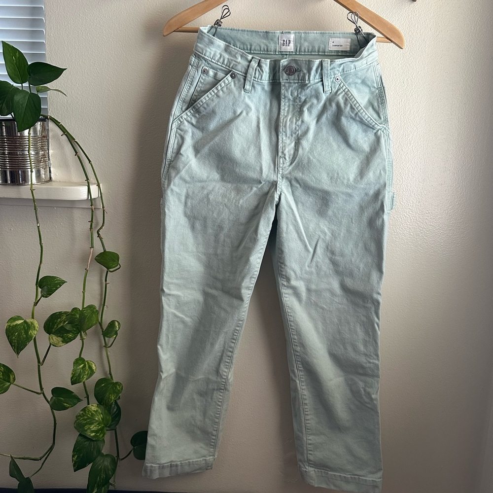 Carpenter Cargo Pants in Mint